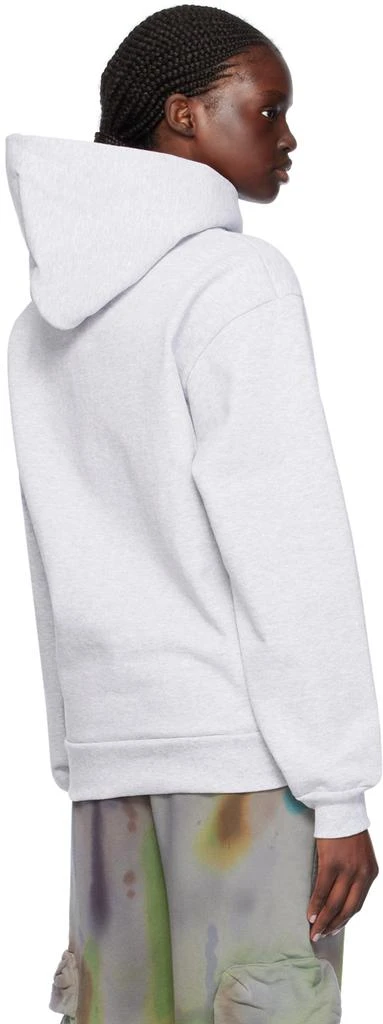 Online Ceramics SSENSE Exclusive Gray 'Devotion' Hoodie 3