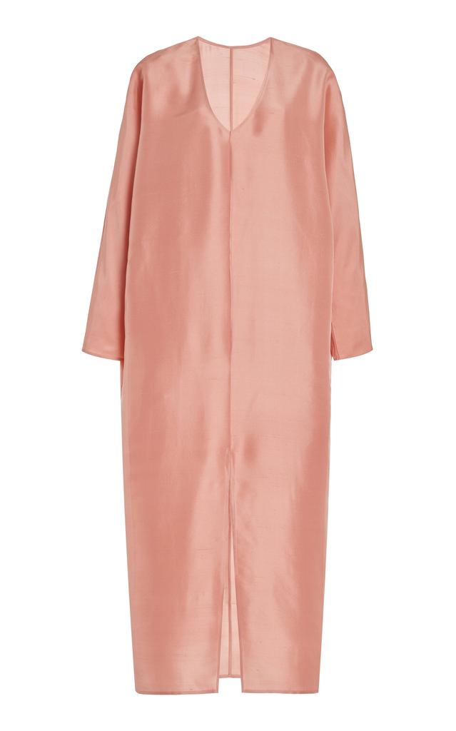 By Malene Birger By Malene Birger - Lucine Structured Silk Maxi Dress - Light Pink - EU 38 - Moda Operandi