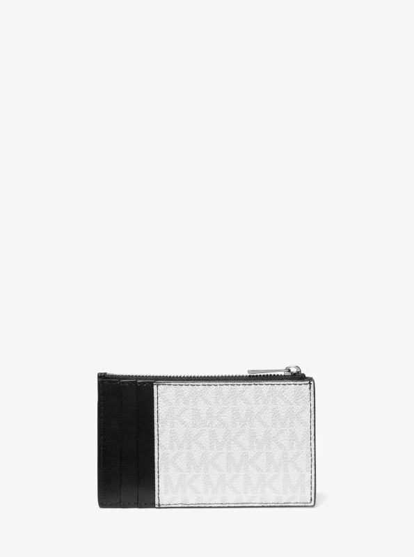Michael Kors Cooper Slim Signature Logo Zip Wallet 3