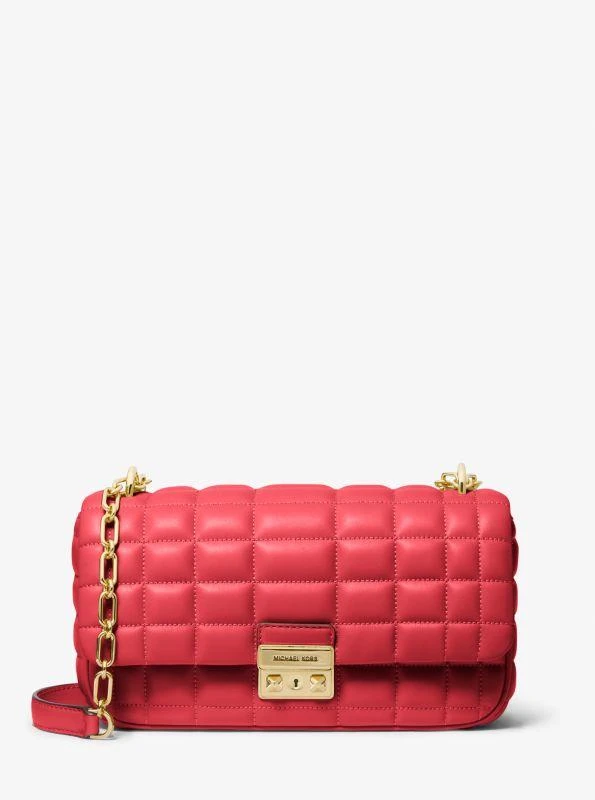 Michael Kors Tribeca Large Quilted Leather Shoulder Bag 1