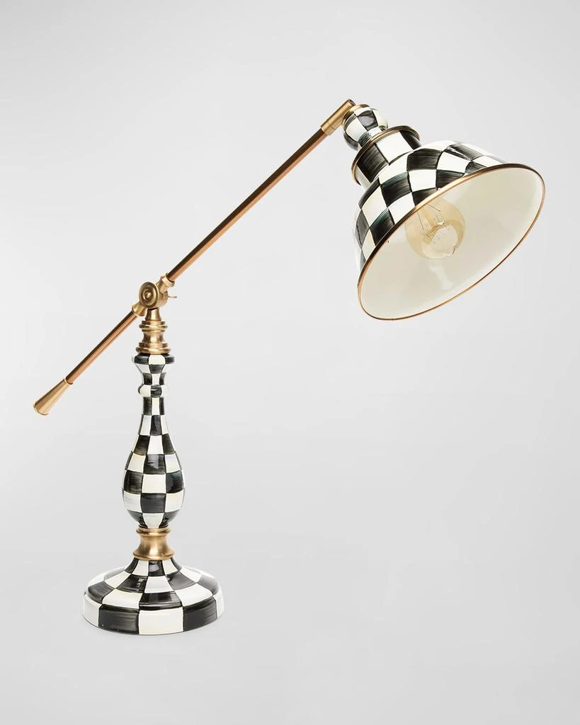 MacKenzie-Childs Courtly Check 22" Reading Table Lamp