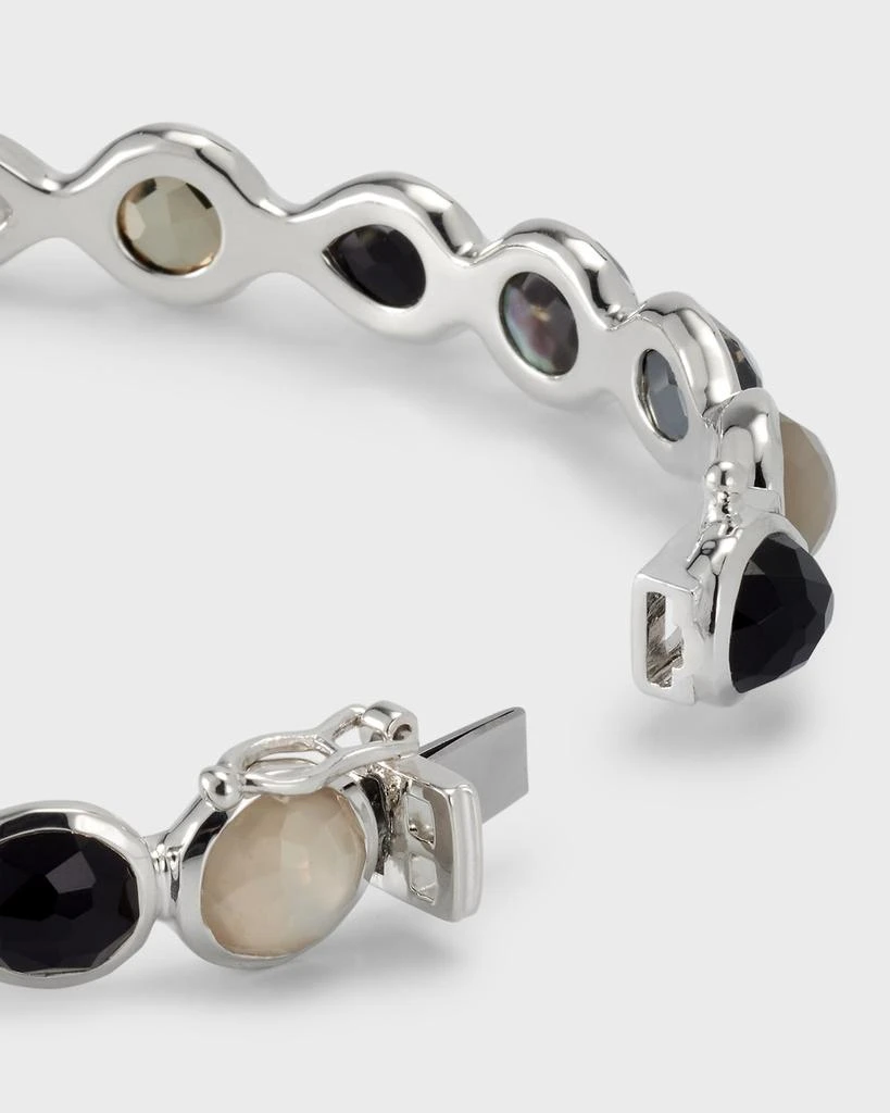 Ippolita 925 Rock Candy All Around Hinged Bangle in Black Tie 4