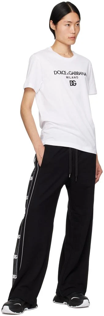 Dolce & Gabbana White 'DG' T-Shirt 4
