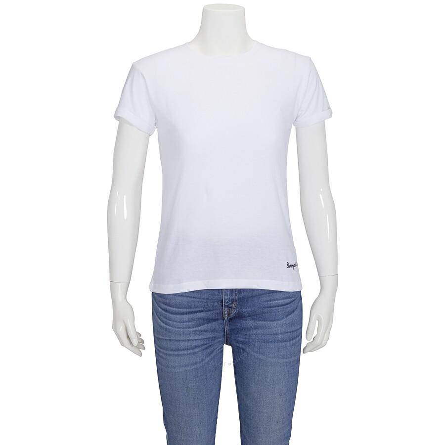 Eleven Paris Boys White Kenbar Short-Sleeve T-Shirt