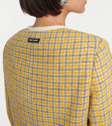 MiuMiu*Single-breasted boucle jacket ジャケット*送料込 Miu Miu Single-breasted bouclé jacket - Jackets - Compare