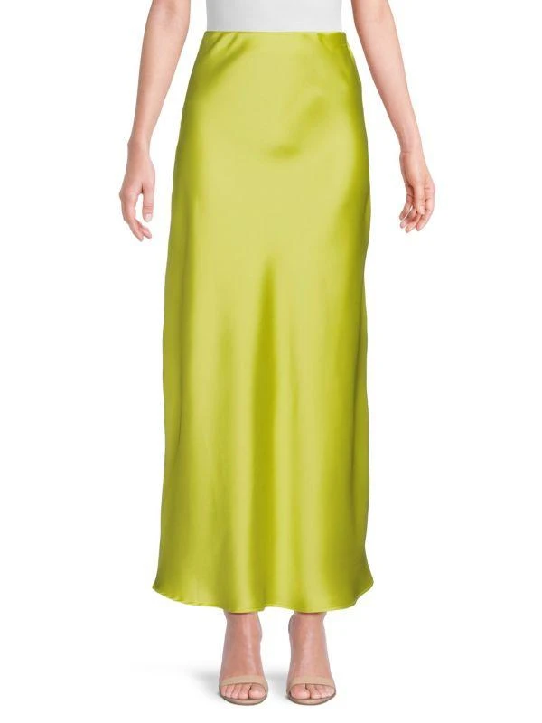 Renee C. Satin Maxi Skirt 1