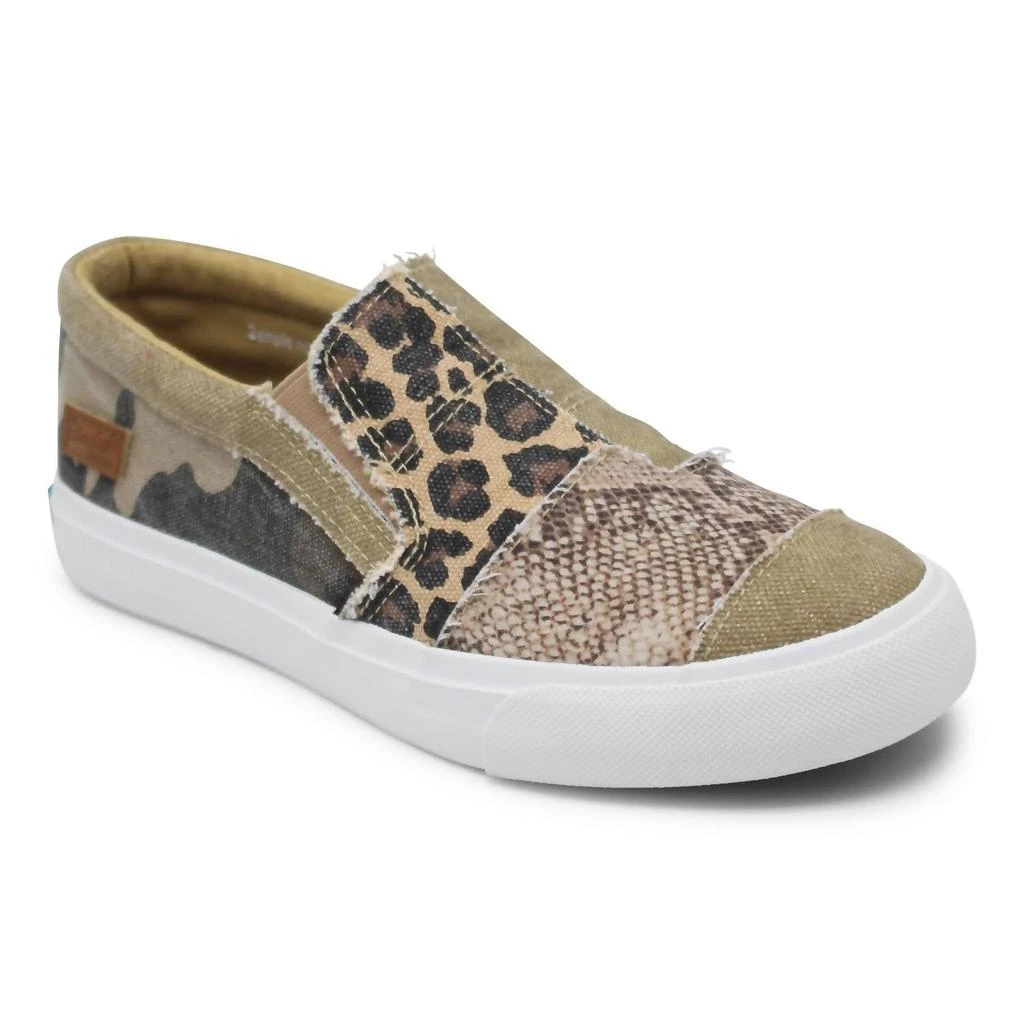Blowfish Women's Maddox Sneaker In Natural Snake Print 1