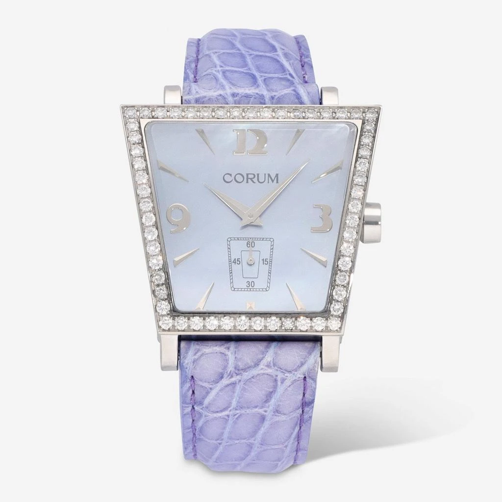 Corum Corum Trapeze Stainless Steel Diamond Quartz Ladies Watch Z106/93749 1