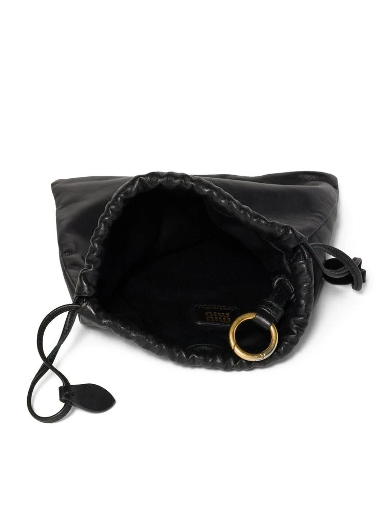 Miu Miu Nappa leather pouch 4