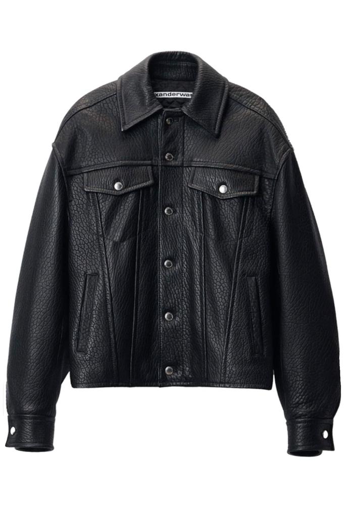 Alexander Wang track jacket in crisp nylon - Jackets