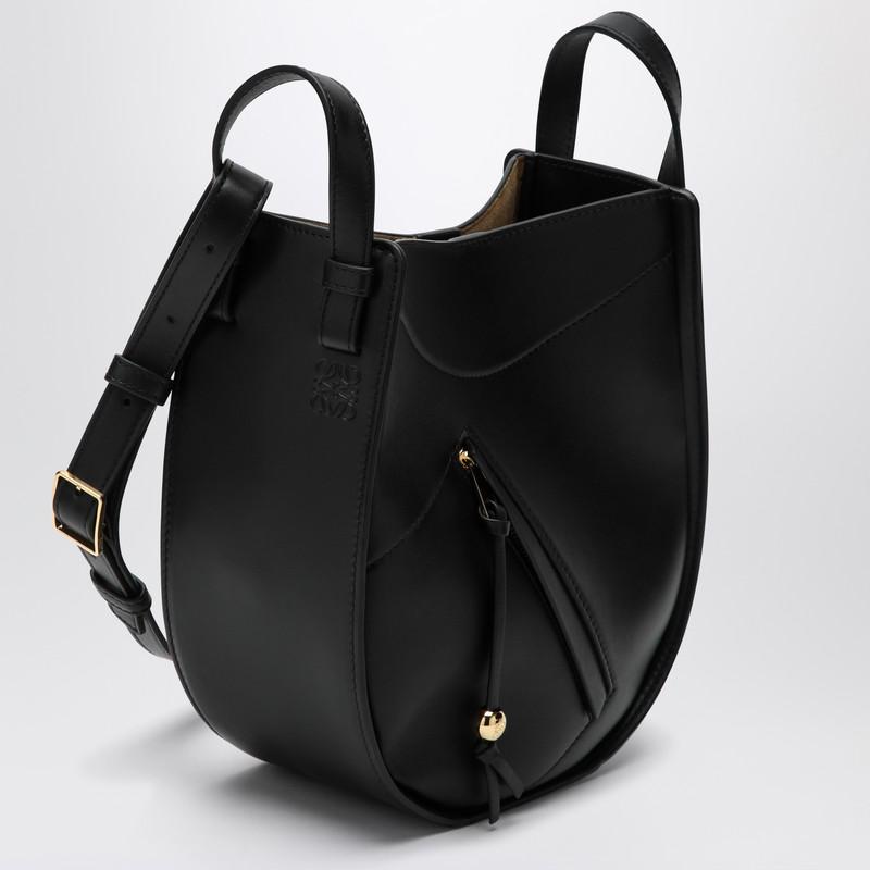 LOEWE HAMMOCK ショルダーバッグ Loewe Black small Hammock bag - Crossbody Bags - Save Extra