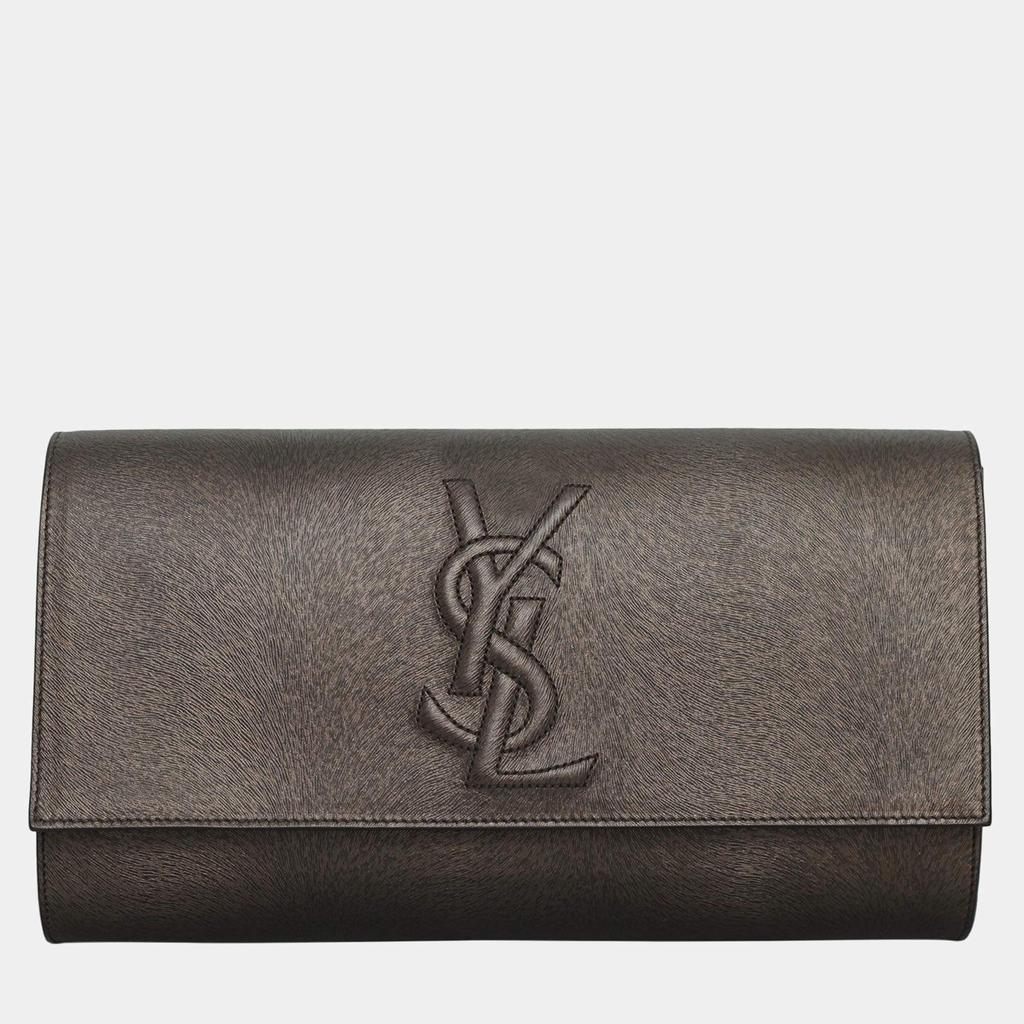 Yves Saint Laurent Saint Laurent Textured Belle De Jour Clutch