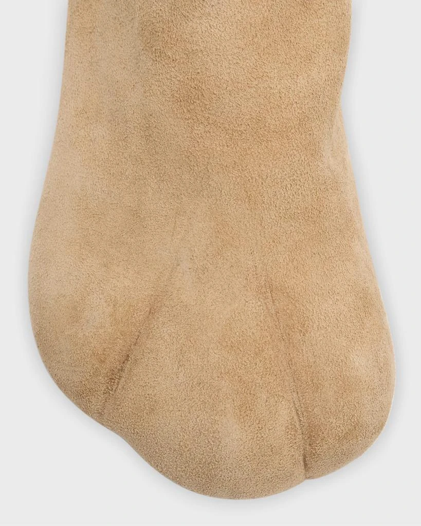 JW Anderson Men's Suede Paw Slippers 5