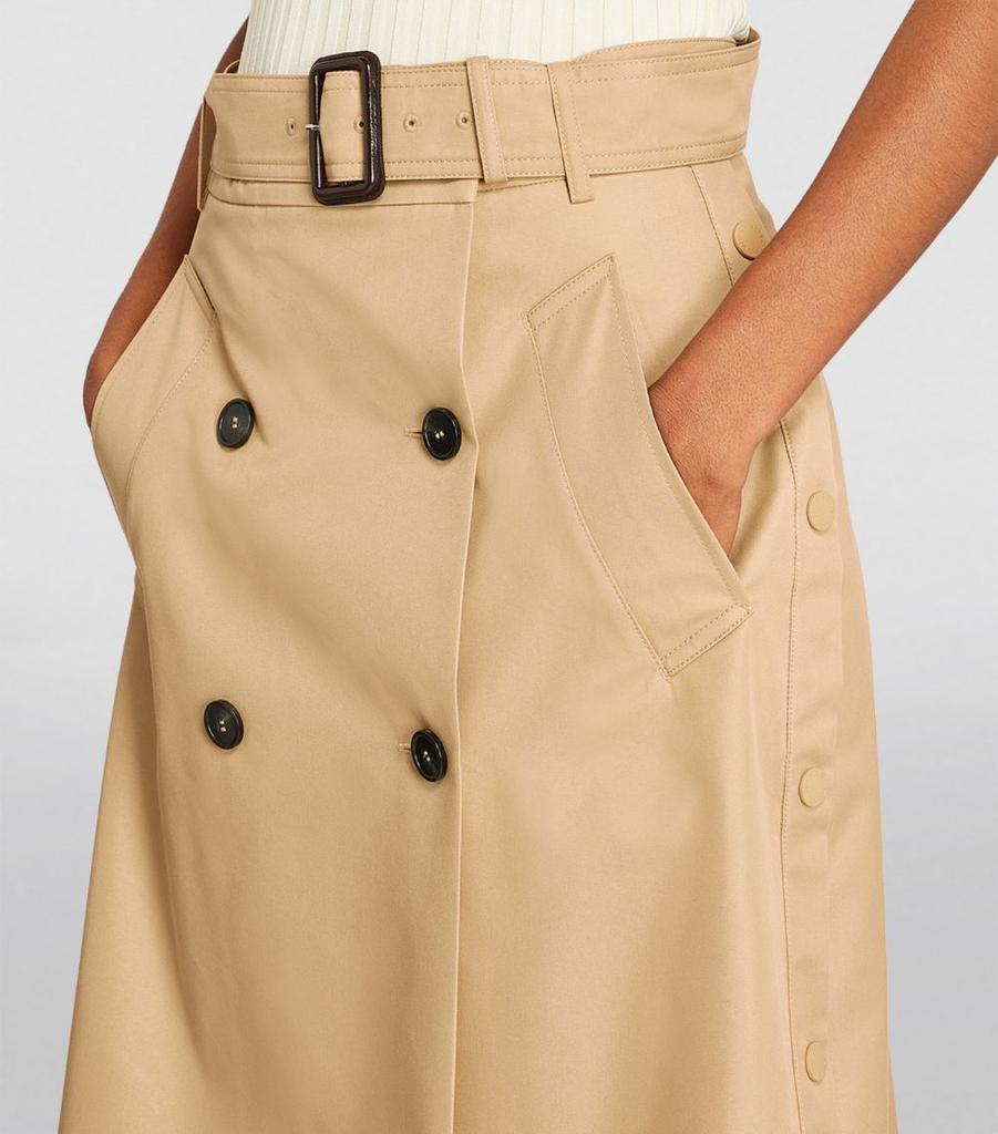 【関税＆送料込み】Max Mara Beige And Midi Skirt Beige skirt | Max Mara