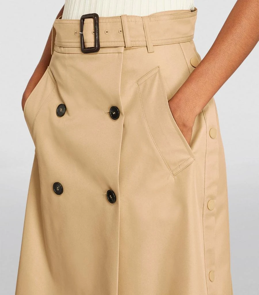 Weekend Max Mara Trench Midi Skirt 6
