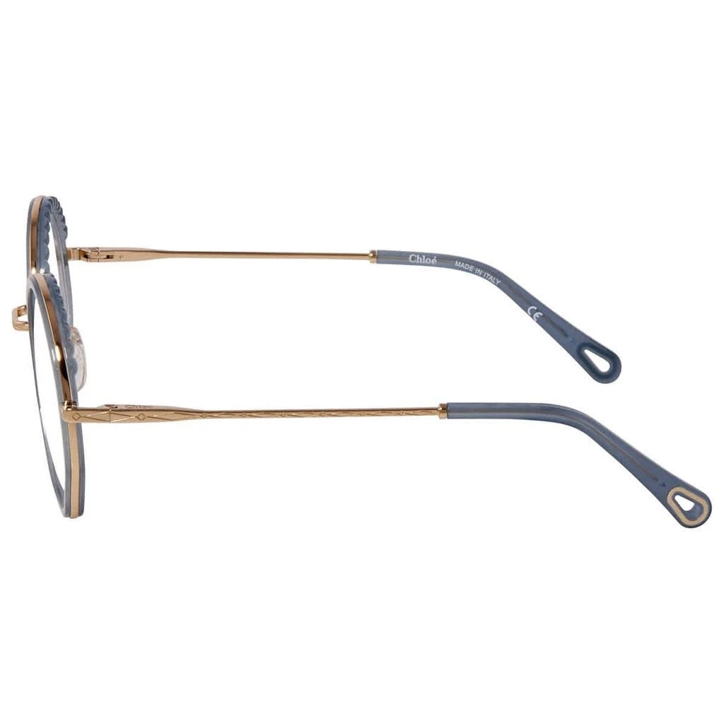 Chloé Chloe Ladies Blue Round Eyeglass Frames CE2143 449 50 3