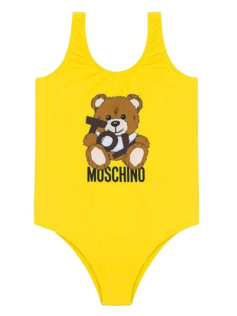 Moschino Moschino Kids Teddy Bear Printed Swimsuit