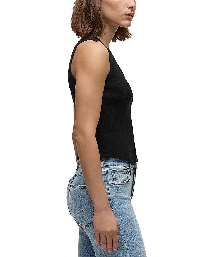 Hudson Sleeveless V Neck Sweater 5