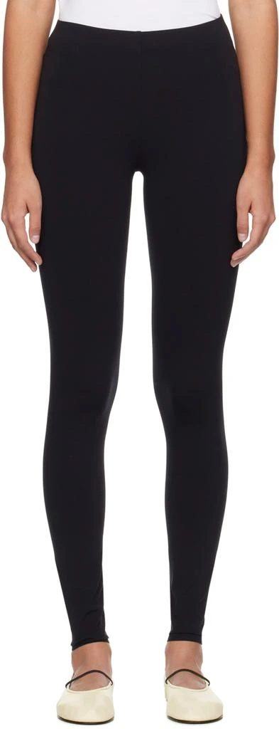 The Row Black Lanza Leggings 1