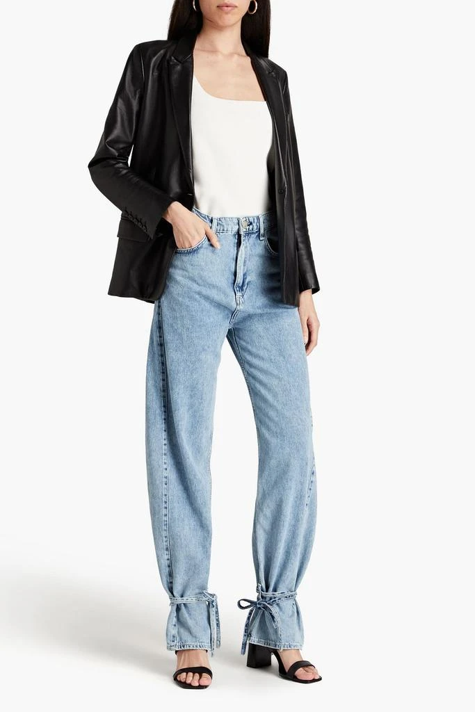 Rag & Bone Splice high-rise barrel-leg jeans 2