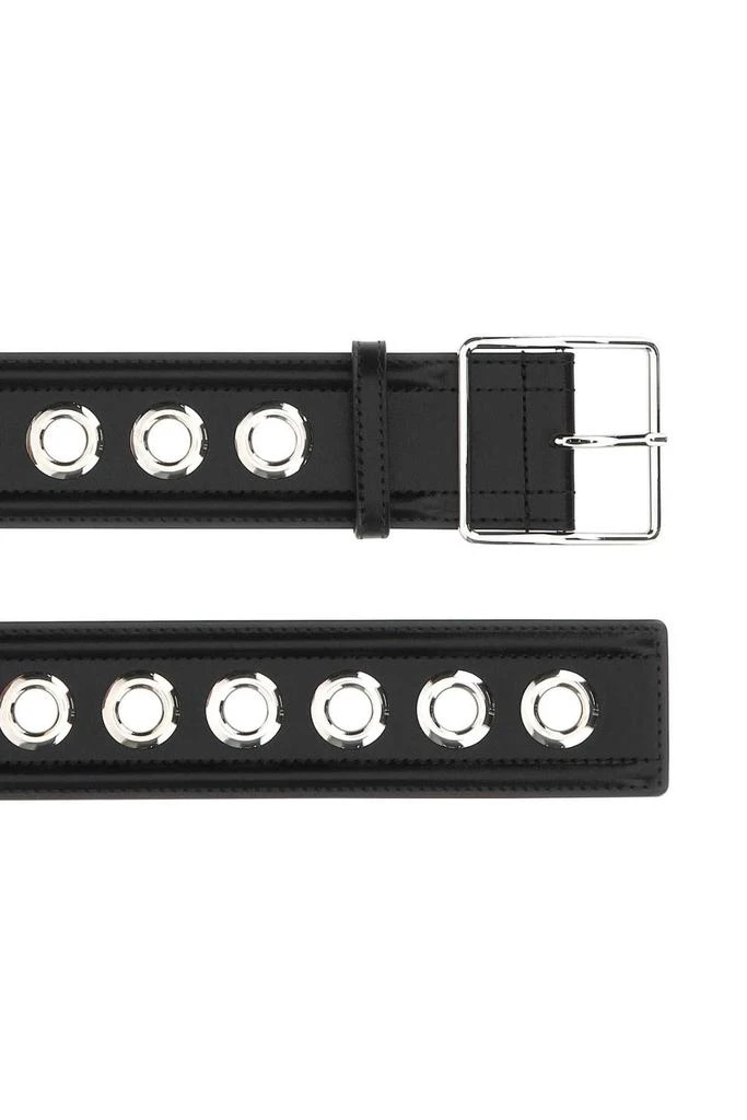 Alexander McQueen Alexander McQueen Eyelet Detailed Buckle Belt 2