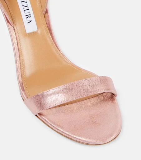 Aquazzura So Nude 85 leather sandals 6