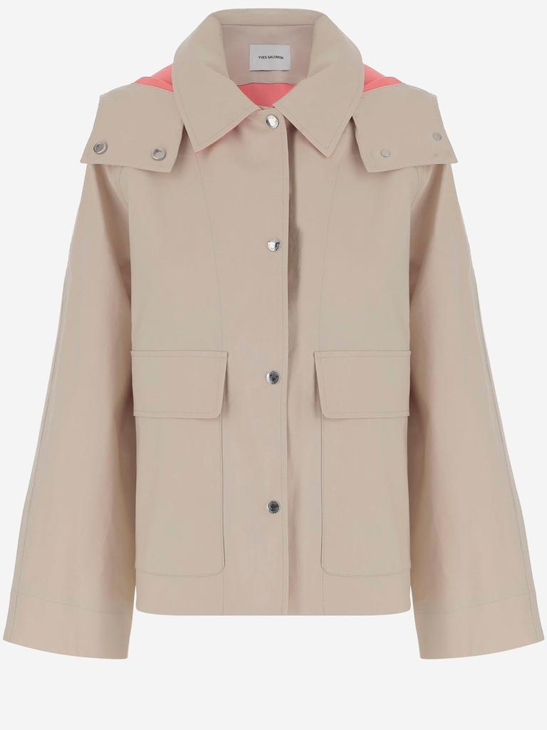 Yves Salomon Yves Salomon Hooded Utility Coat