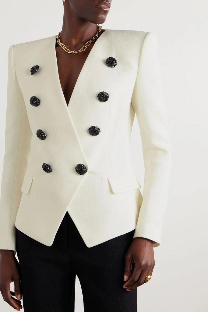 Balmain Embellished wool blazer 3