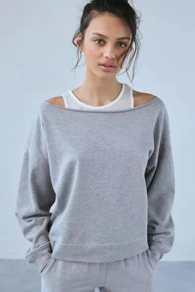 Out From Under Out From Under Finley Oversized Off-The-Shoulder Pullover Sweatshirt 1