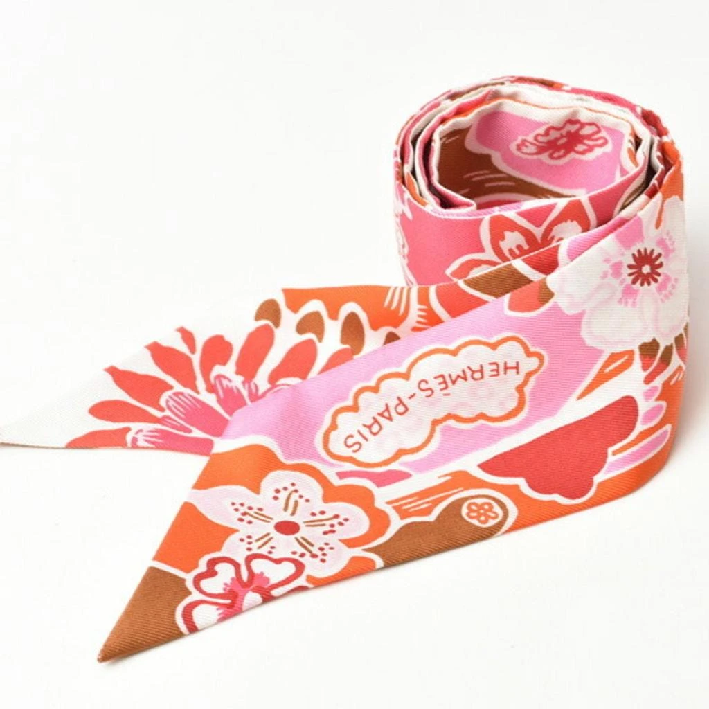 Hermes Twilly  Silk Scarf (Pre-Owned) 1