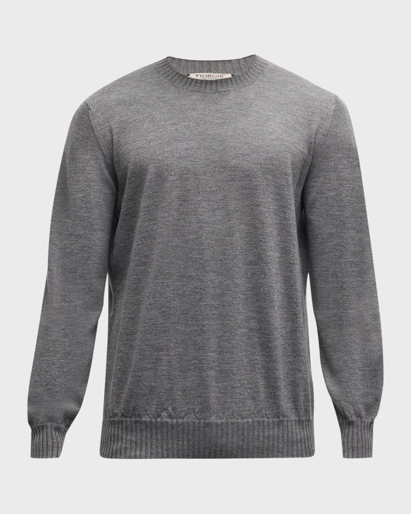 Fioroni Men's Cashmere Crewneck Sweater 1
