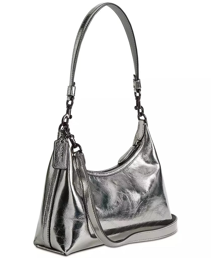 Coach Juliet Small Metallic Leather Shoulder Bag 25 2
