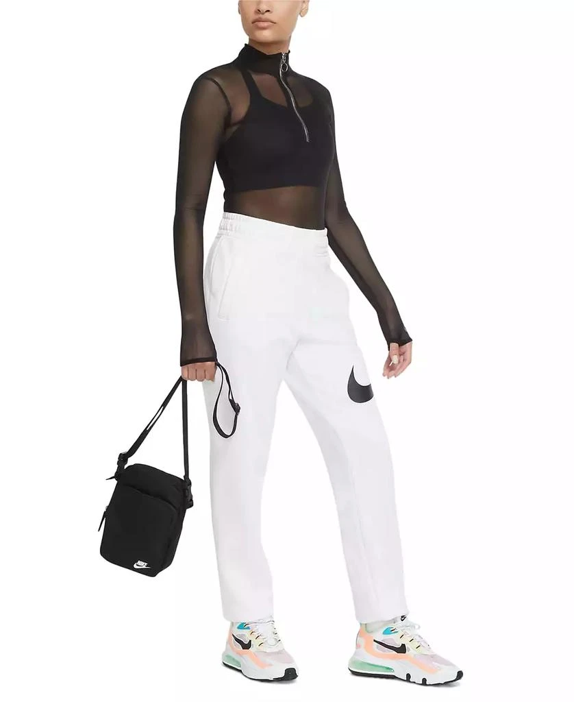 NIKE Unisex Heritage Logo Graphic Crossbody Bag 4L 5