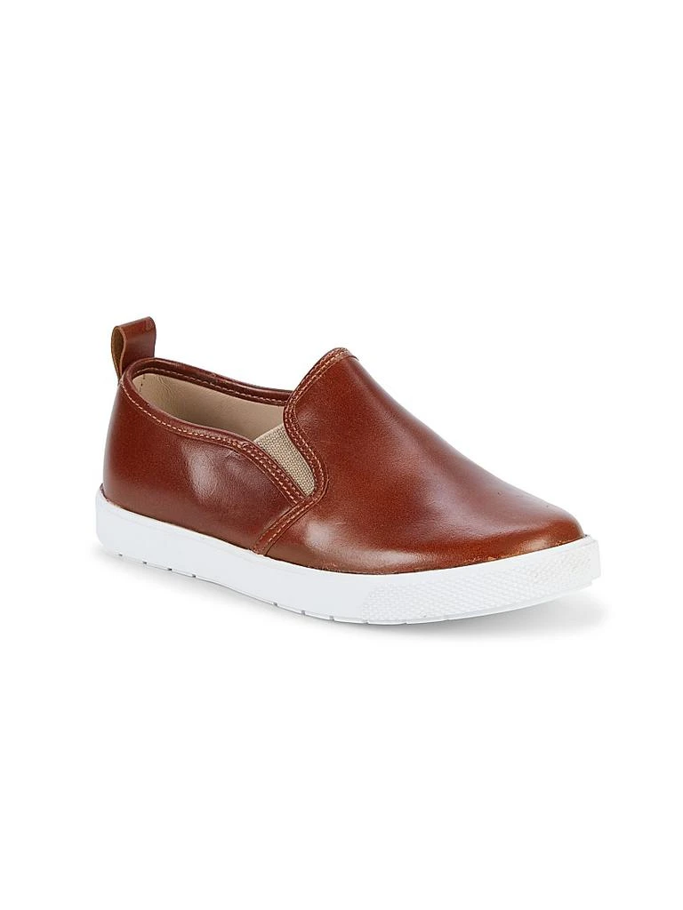 Elephantito Baby's, Little Boy's & Boy's Classic Slip-On Leather Sneakers 1