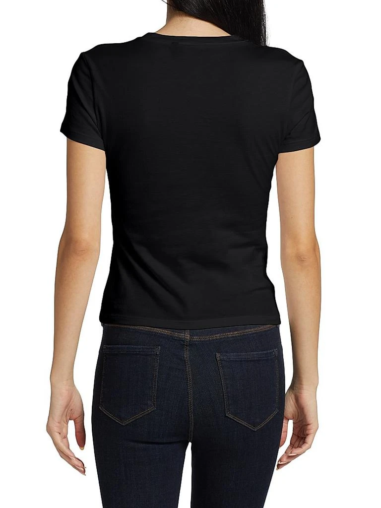 Theory Tiny Short-Sleeve Cotton Tee 5