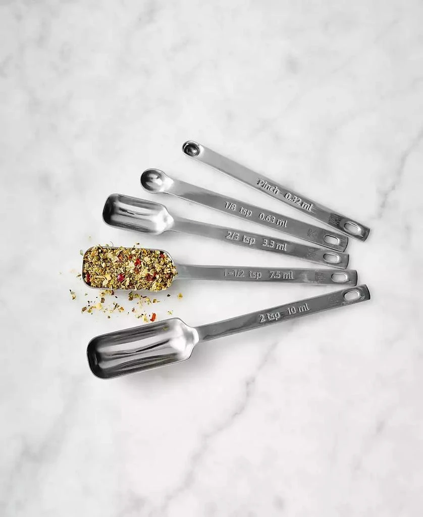 King Arthur Baking Company Stainless Steel 9-Piece Measuring Spoon Set 5