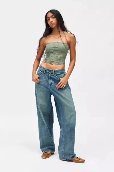 Kimchi Blue Kimchi Blue Kori Sheer Lace Tube Top 2