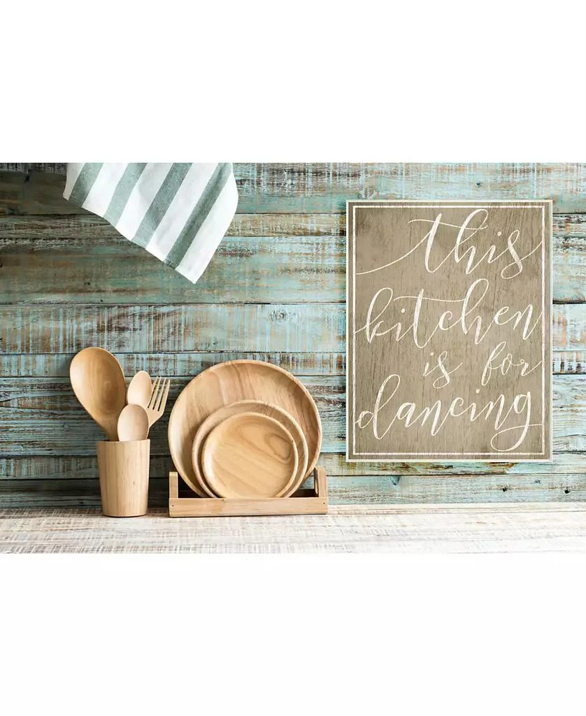 Stupell Industries This Kitchen is For Dancing Wall Plaque Art, 10" x 15" 3