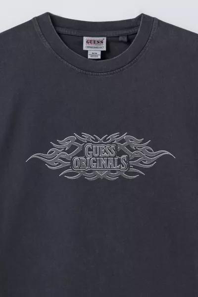 GUESS JEANS GUESS Tattoo Logo Graphic Tee