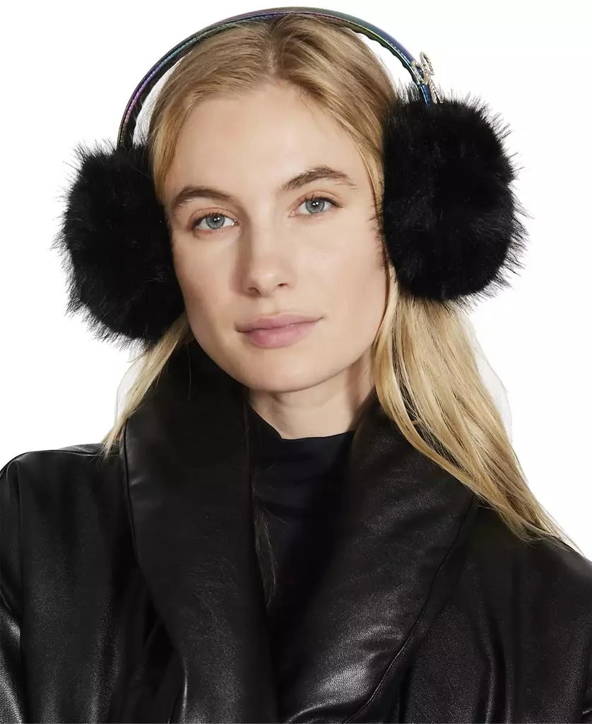 Steve Madden Women's Sweet Shag Embellished Earmuffs 3