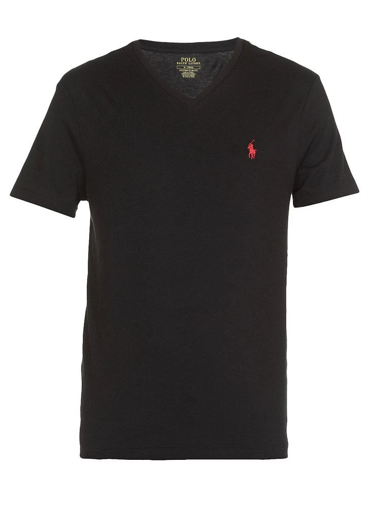 Polo Ralph Lauren Polo Ralph Lauren Logo Embroidered V-Neck T-Shirt 1