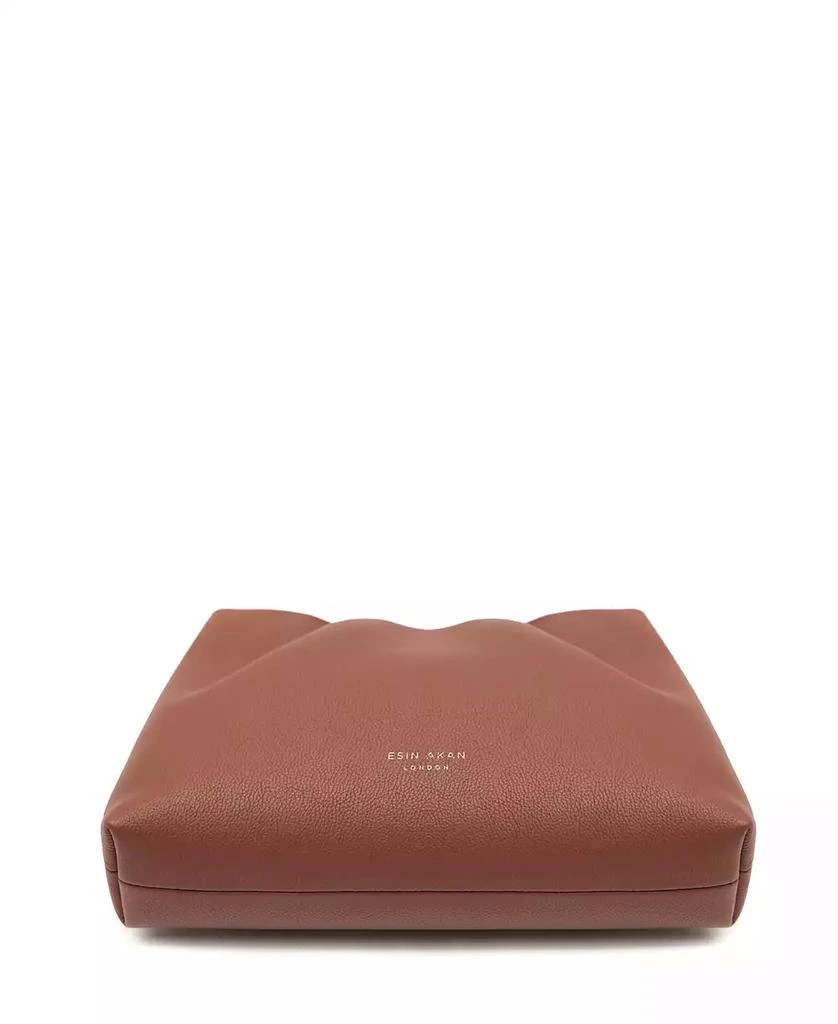 Esin Akan Midi Mayfair Leather Clutch Crossbody Bag 5
