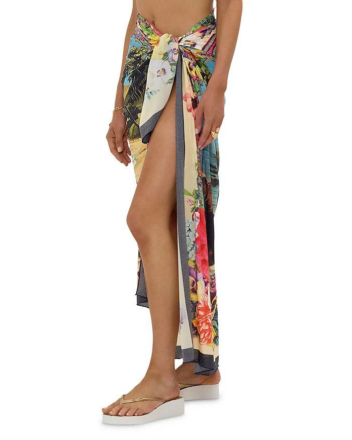 Camilla Long Sarong Swim Cover-Up 4