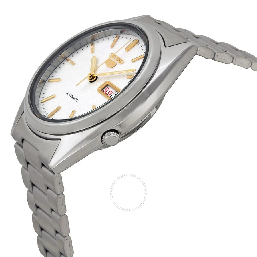 Seiko Series 5 Automatic Off White Dial Men's Watch SNXG47 2