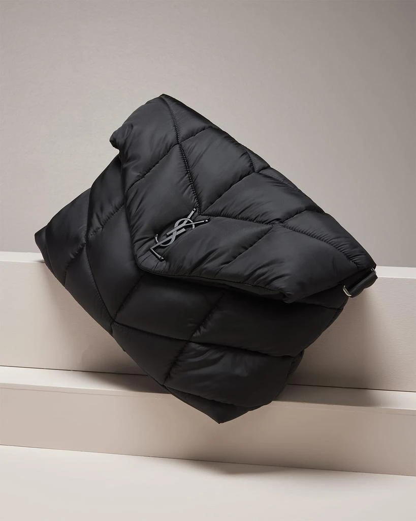 Yves Saint Laurent Lou Puffer Small YSL Crossbody Bag in Quilted Nylon 2