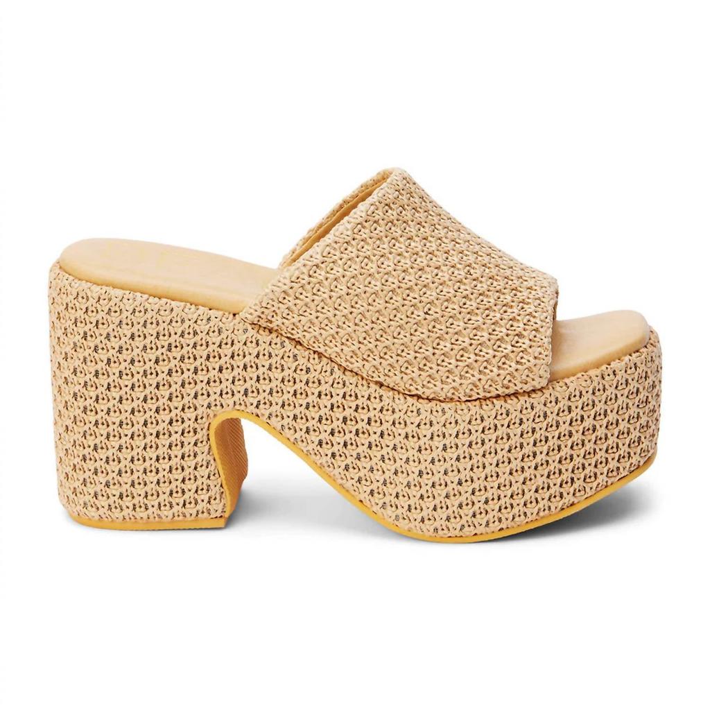Fendi Fendi Sunshine Flatform Slides - Slippers - Compare