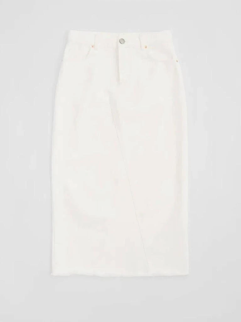 Raey Raey - Split Back Organic Cotton Midi Denim Skirt 2
