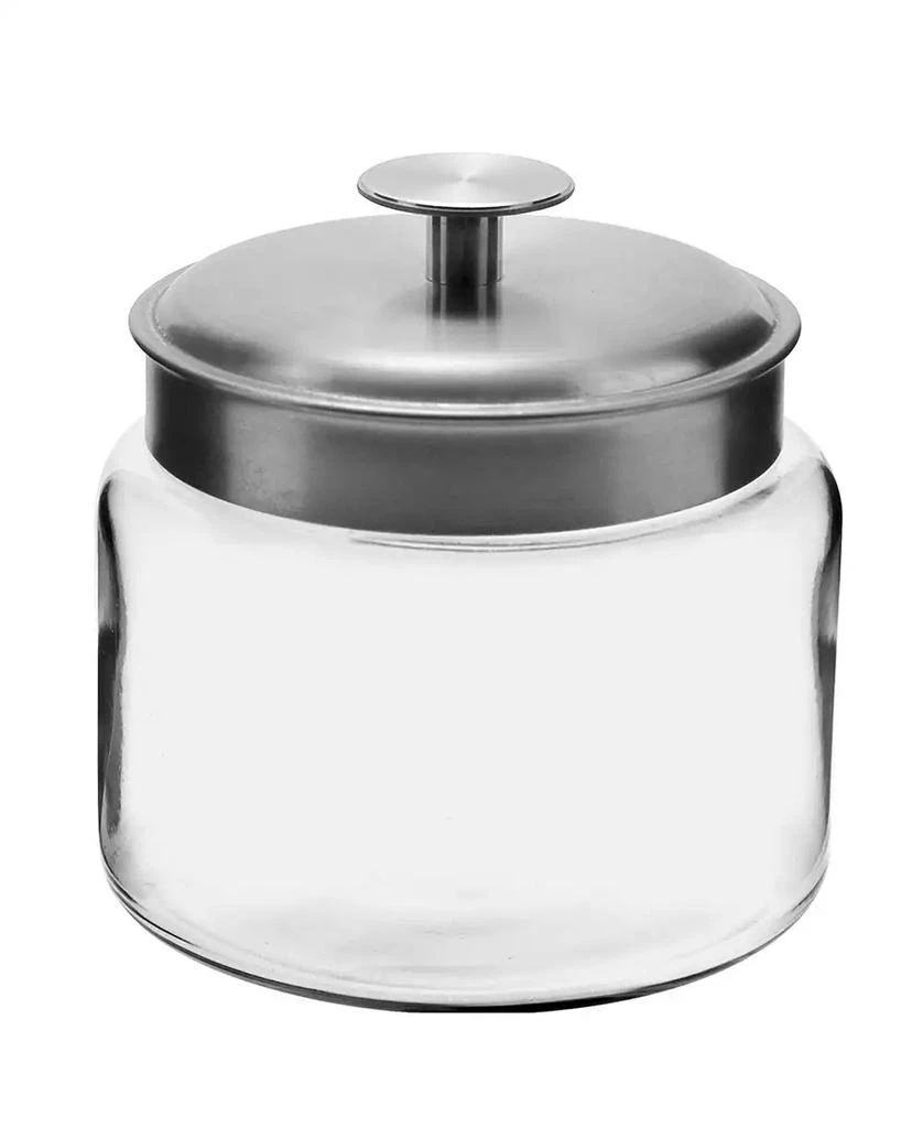 Anchor Hocking Glass 48-Oz. Metal-Lid Montana Jar 1