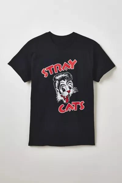 Urban Outfitters Stray Cats Cotton Graphic Print Tee 1