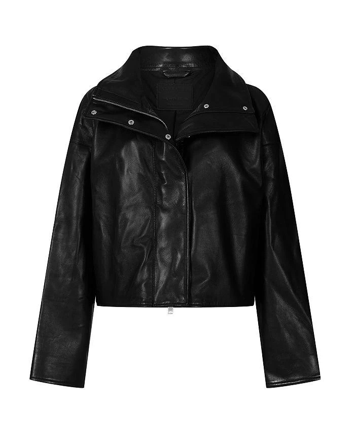 ALL SAINTS Ryder Leather Jacket 10